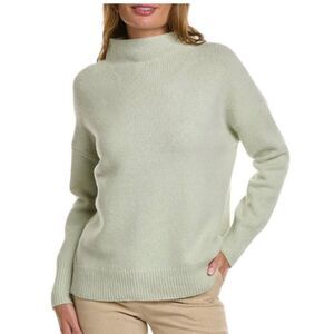 NWT Vince Marled Merino Wool/Cashmere Funnel Neck Sweater size Medium